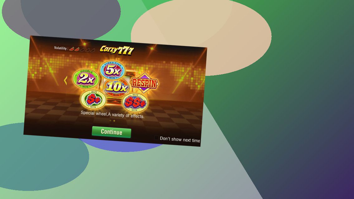 Crazy 777 · Giao diện ứng dụng SODO66
